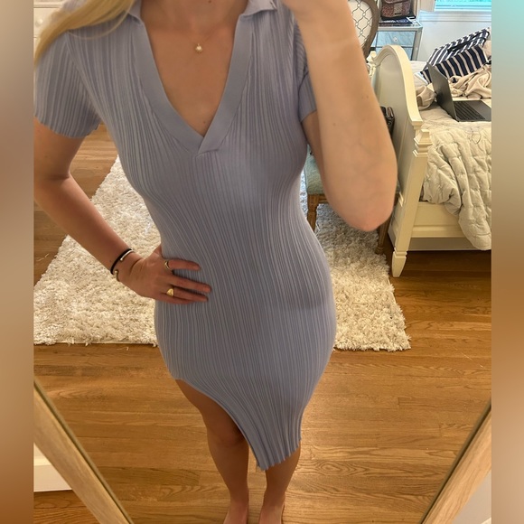 Zara Dresses & Skirts - Bodycon lavender dress